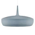 Hanglamp Clava Dine aluminium/kunststof - 1 lichtbron - Grijs / Wit