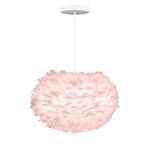 Hanglamp Eos III veren/kunststof - 1 lichtbron - Wit/roze