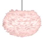 Hanglamp Eos III veren/kunststof - 1 lichtbron - Zwart/roze