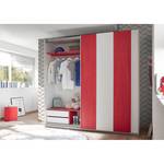 Lade-element Enjoy Rood - Wit - Plaatmateriaal - 119 x 38 x 44 cm