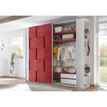 Lade-element Enjoy Rood - Wit - Plaatmateriaal - 119 x 38 x 44 cm