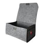 Opbergbox Fitje Lid polyester - grijs - 42 x 32 cm