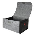 Aufbewahrungsbox Fitje Lid Polyester - Grau - 39 x 26 cm