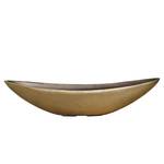 Decoschaal Magna Eye polystone - Goud - Hoogte: 15 cm