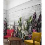 Vliesbehang Tulpen-Roos Shabby Vliespapier - 384 x 255 cm