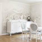 Vliesbehang Witte Rozen Vliespapier - 480 x 320 cm