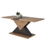 Eettafel Palit Artisan eikenhouten look/antracietkleurig