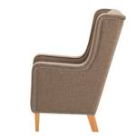 Sessel Mirina I Webstoff Ala: Cappuccino - Beige