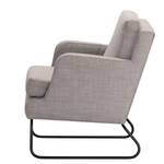 Fauteuil Kopu I Tissu - Tissu Noela: Gris clair