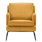 Fauteuil Kopu I Tissu - Microfibre Sela: Jaune maïs