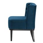 Fauteuil Farida I Velours - Velours Ravi: Bleu marine