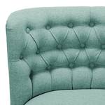 Fauteuil Farida I Velours - Tissu Voer: Bleu clair