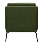 Fauteuil Kopu I Tissu - Tissu Noela: Vert foncé