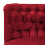 Fauteuil Farida I Velours - Velours Ravi: Rouge