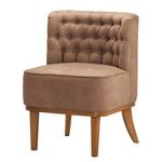 Fauteuil Farida I Velours - Microfibre Yona: Latte Macchiato