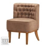 Fauteuil Farida I Velours - Microfibre Yona: Latte Macchiato