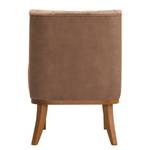 Fauteuil Farida I Velours - Microfibre Yona: Latte Macchiato