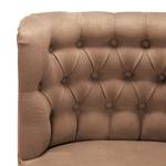 Fauteuil Farida I Velours - Microfibre Yona: Latte Macchiato