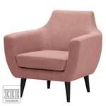 Fauteuil Torva I geweven stof - Geweven stof Noela: Mauve