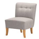 Fauteuil Tillet Tissu - Tissu Noela: Gris clair