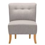 Fauteuil Tillet Tissu - Tissu Noela: Gris clair