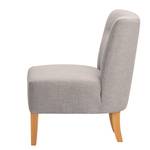 Fauteuil Tillet Tissu - Tissu Noela: Gris clair