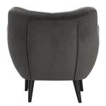 Fauteuil Polva I Velours - Velours Ravi: Gris