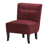 Fauteuil Tillet Tissu - Microfibre Yona: Bordeaux