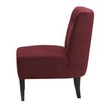 Fauteuil Tillet Tissu - Microfibre Yona: Bordeaux