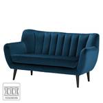 Sofa Polva I (2-Sitzer) Samt Ravi: Marineblau