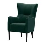 Fauteuil Oldbury I Tissu - Microfibre Sela: Pétrole