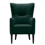 Fauteuil Oldbury I Tissu - Microfibre Sela: Pétrole