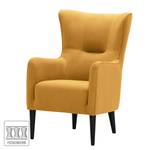 Fauteuil Oldbury I Tissu - Microfibre Sela: Jaune maïs