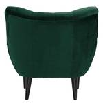 Fauteuil Lowen I fluweel - Velours Ravi: Antiek groen