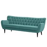 Sofa Lowen I (2,5-Sitzer) Microfaser - Microfaser Sela: Brilliantblau