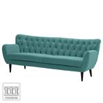 Sofa Lowen I (2,5-Sitzer) Microfaser - Microfaser Sela: Brilliantblau