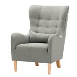 Fauteuil Leke I Tissu - Tissu Voer: Gris