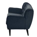 Sofa Lowen I (2,5-Sitzer) Microfaser - Webstoff Nere: Marineblau