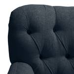 Sofa Lowen I (2,5-Sitzer) Microfaser - Webstoff Nere: Marineblau