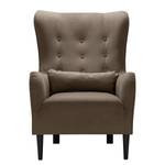 Fauteuil Leke I geweven stof - Microvezel Sela: Cubanit