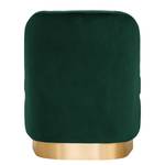 Fauteuil Chanly fluweel - Velours Ravi: Antiek groen