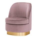 Fauteuil Chanly Velours - Velours Ravi: Mauve