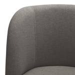 Fauteuil Chanly Velours - Tissu Nere: Gris