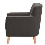 Fauteuil Bette I Tissu - Noir