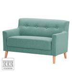 Sofa Bette II (2-Sitzer) Webstoff - Hellblau