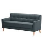 Sofa Bette I (3-Sitzer) Webstoff - Blau