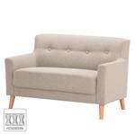 Sofa Bette II (2-Sitzer) Webstoff - Lichtgrau