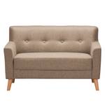 Sofa Bette I (2-Sitzer) Webstoff - Cappuccino