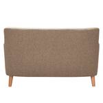 Sofa Bette I (2-Sitzer) Webstoff - Cappuccino