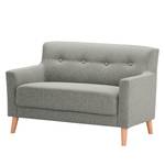 Sofa Bette II (2-Sitzer) Webstoff - Grau